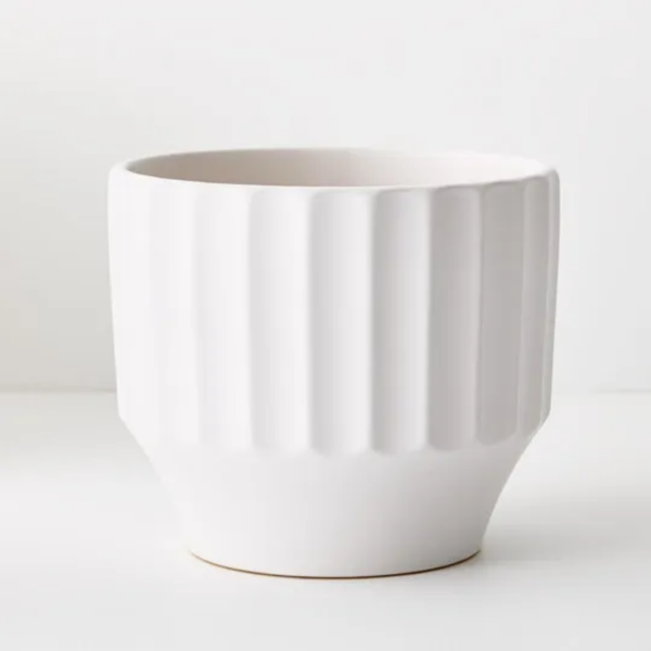 Capra Pot 16.5cm / White