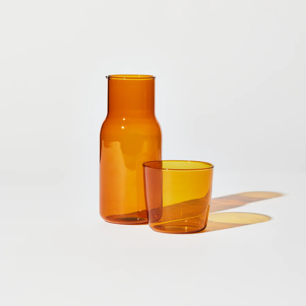 Mini Carafe + Cup Set / Amber