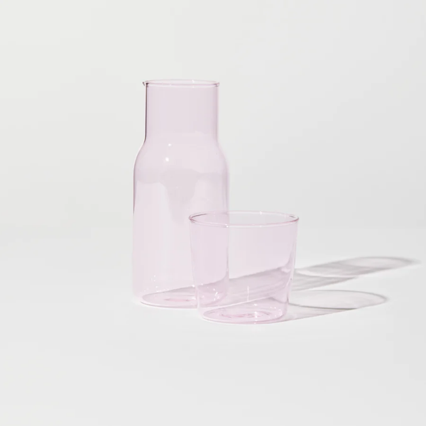 Mini Carafe + Cup Set / Pink