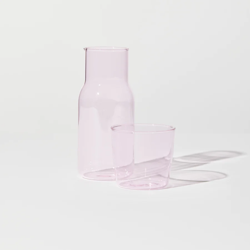 Mini Carafe + Cup Set / Pink