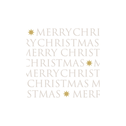 Lunch Napkins / Christmas Letters