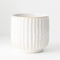 Clovelly Pot 18cm / White