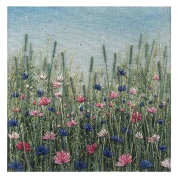 Mini Card / Cornflower Meadow