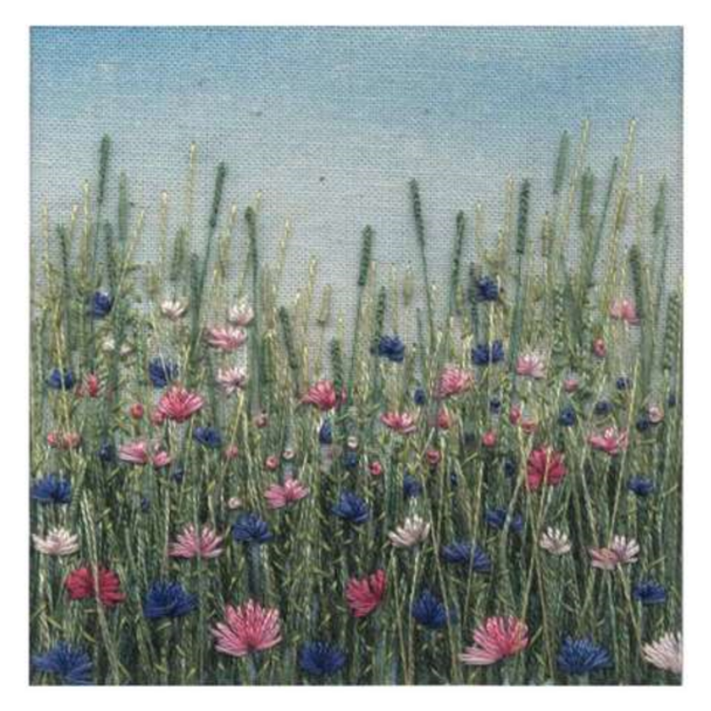 Mini Card / Cornflower Meadow