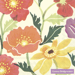 Lunch Napkin / Emma Bridgewater Cosmos + Poppies