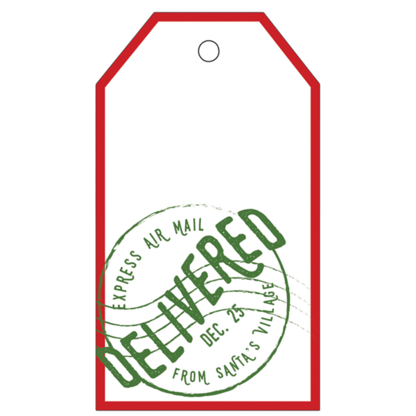 Gift Tags 4 Pack / Delivered 25
