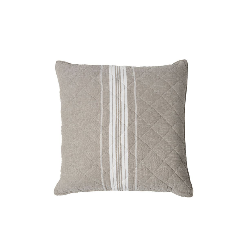 Cushion / Donkey Grey + White