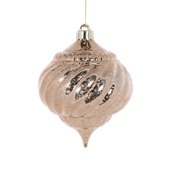 Mercury Drop Bauble / Champagne