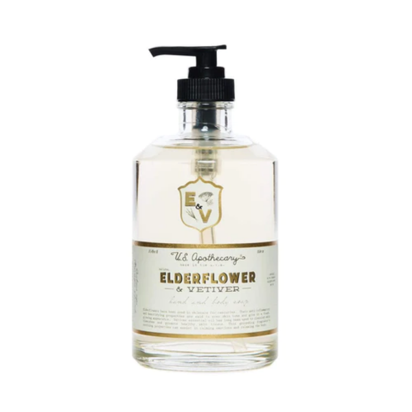 Hand + Body Wash / Elderflower + Vetiver