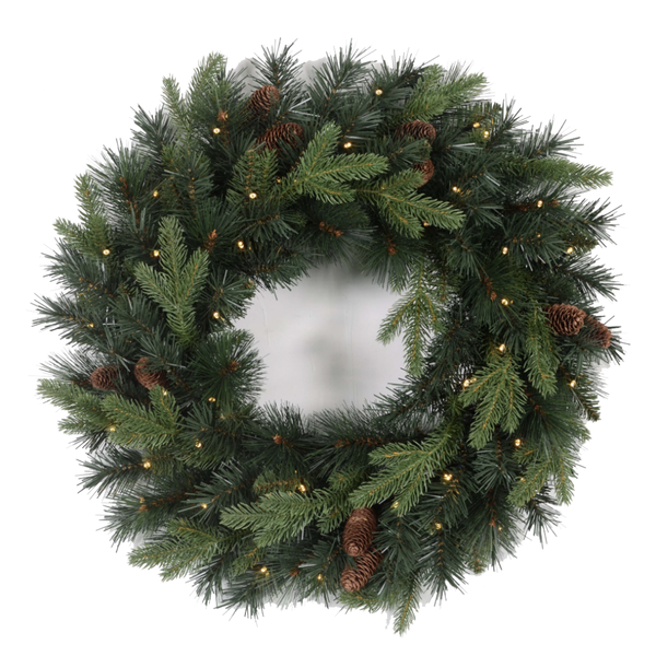 Evergreen Wreath 50 LED / 60cm