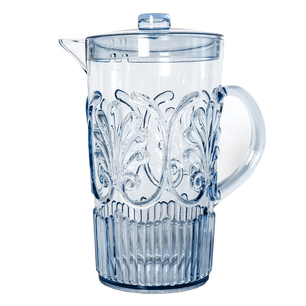 Acrylic Scollop Pitcher / Blue