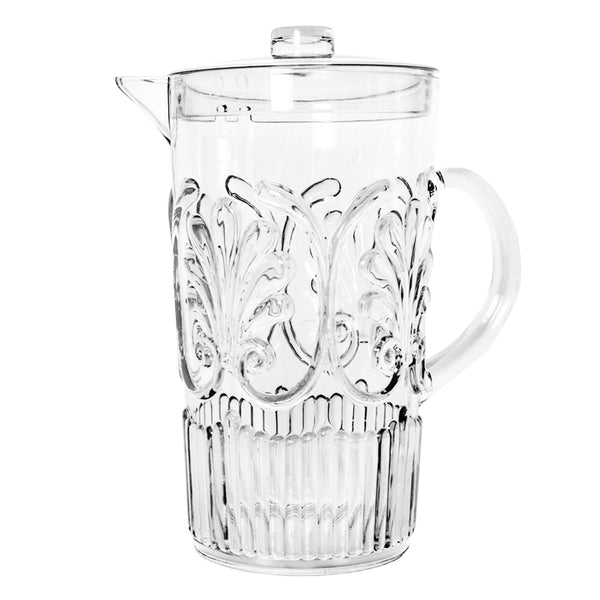 Acrylic Scollop Pitcher / Clear