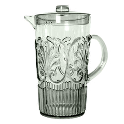 Acrylic Scollop Pitcher / Sage Green