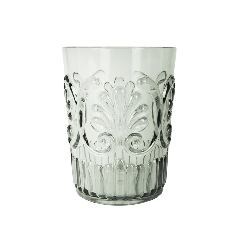 Acrylic Scollop Tumbler / Sage Green