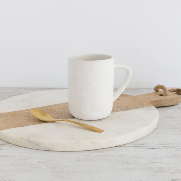 Flax Mug / Snow White