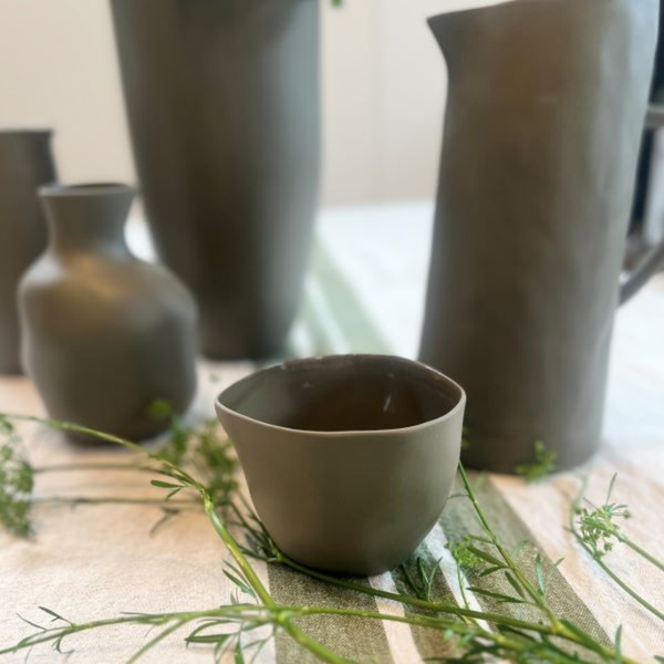Flax Dip Bowl / Khaki