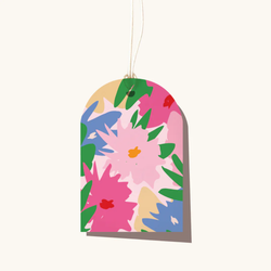 Floral Fiesta Gift Tag / Fushia
