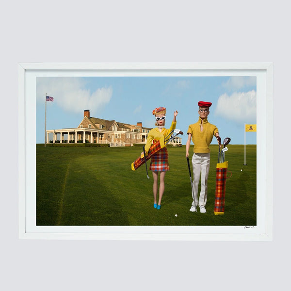 Golfing at Shinnecock Hills
