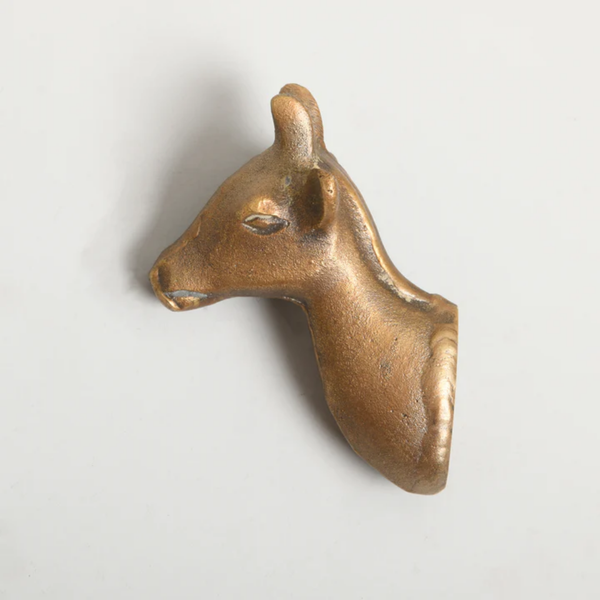 Giraffe Hook / Brass
