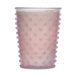 Hobnail Candle / Beach Plum