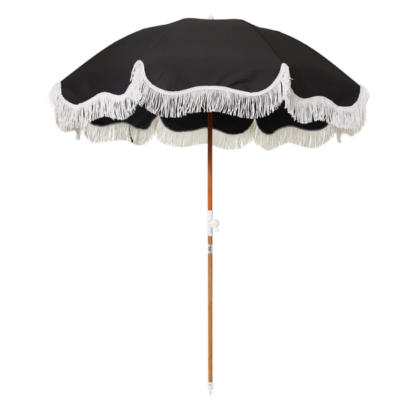 Holiday Beach Umbrella / Vintage Black