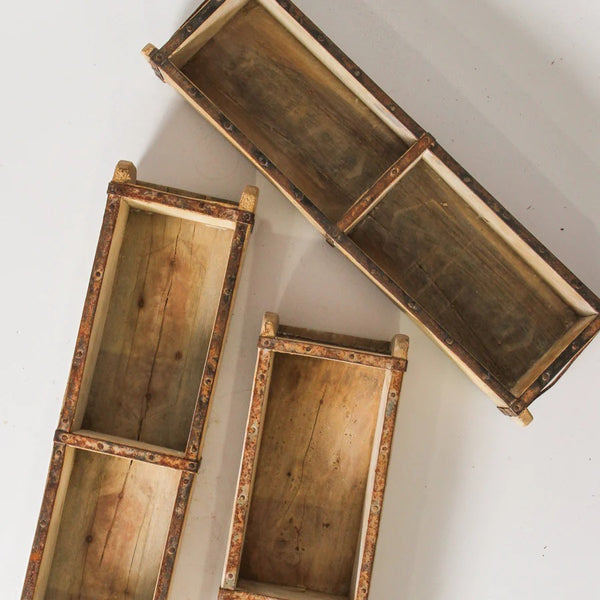 Vintage Indian Brick Mould / 2 brick