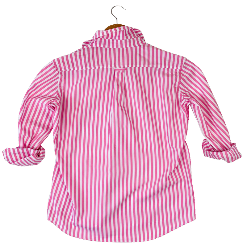 Franklin Bold Stripe Shirt Pink/White