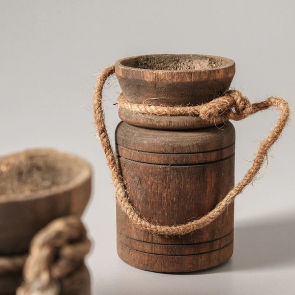 Indian Pot with Rope