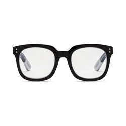 Jockamo Reading Glasses / Gloss Black & Vodka