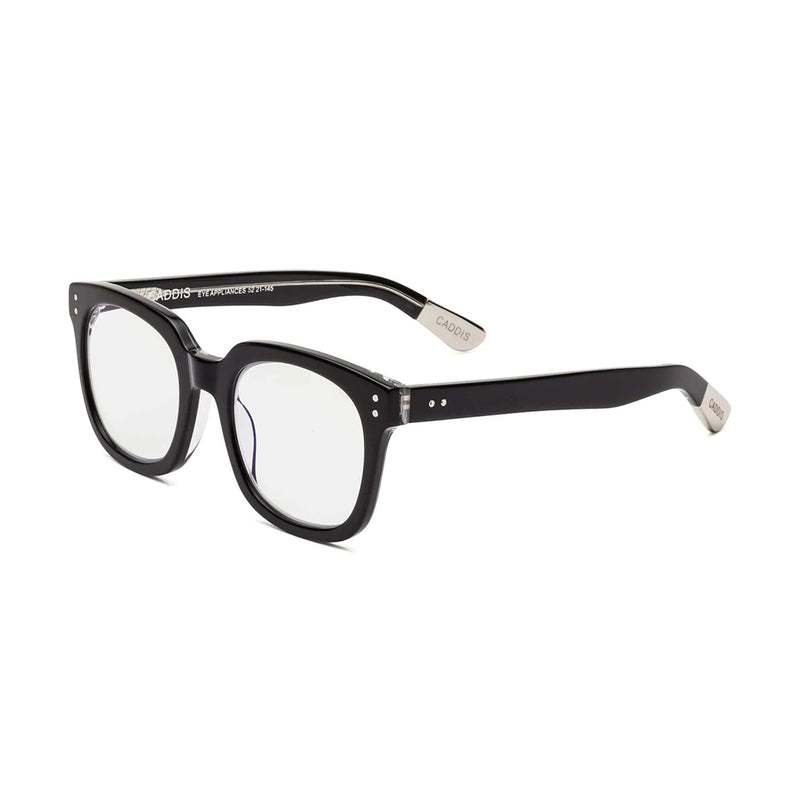 Jockamo Reading Glasses / Gloss Black & Vodka