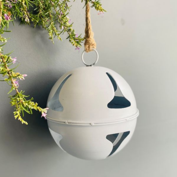 Krissy Ball Bell / White