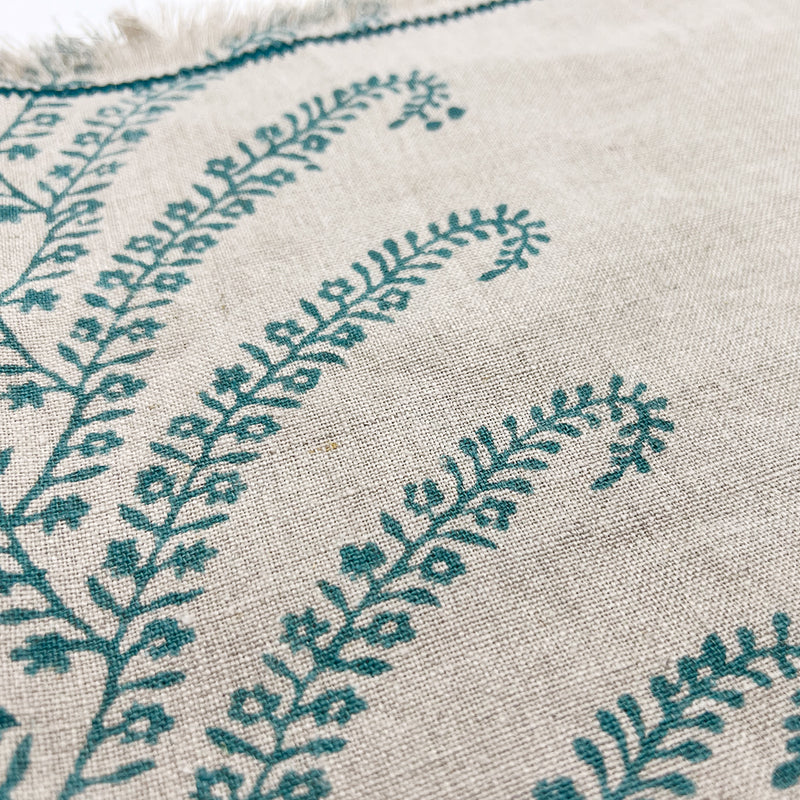 Perennial Placemat Set of 4 / Teal