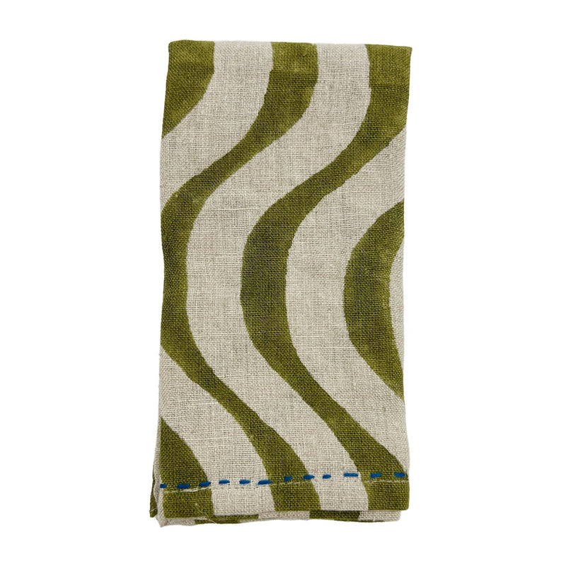 Perennial Wave Napkin Set of 4