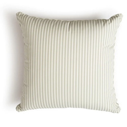 The Throw Pillows Euro / Laurens Sage Stripe