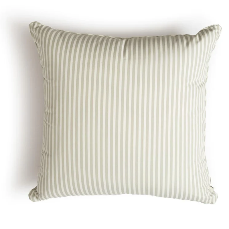 The Throw Pillows Euro / Laurens Sage Stripe