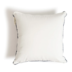 Outdoor Throw Pillows / Euro - Riviera White