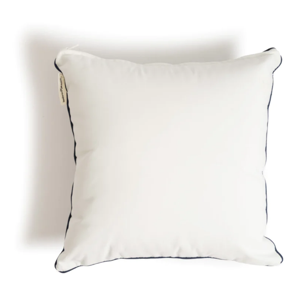 Outdoor Throw Pillows / Euro - Riviera White