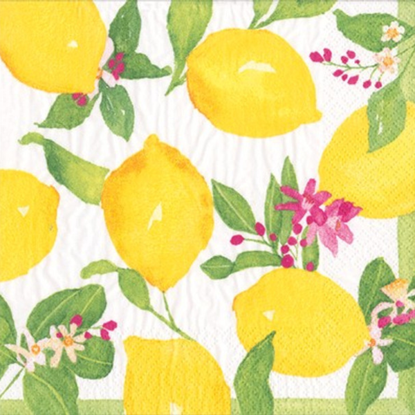 Cocktail Napkins / Limoncello