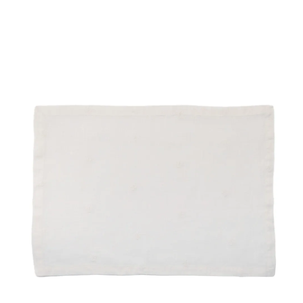 Mason Bee Linen Placemat Milk