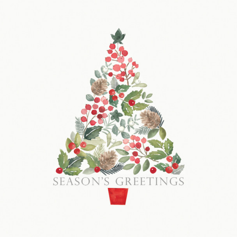 Cocktail Napkins / Merry Greetings