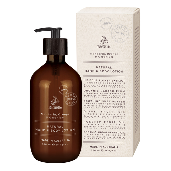 Natural Remedy Hand & Body Lotion  500ml