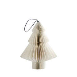 Paper Tree Ornament / Off White