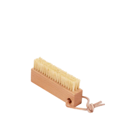 Nail Brush w Leather Strap