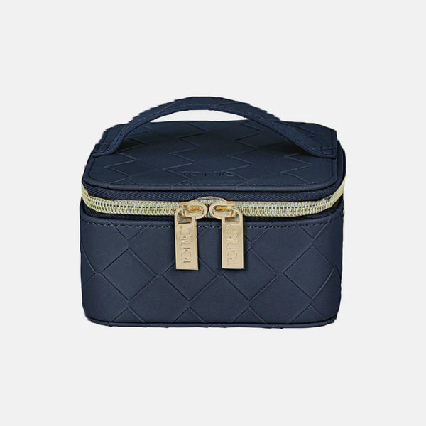 Woven Jewellery Cube / Navy
