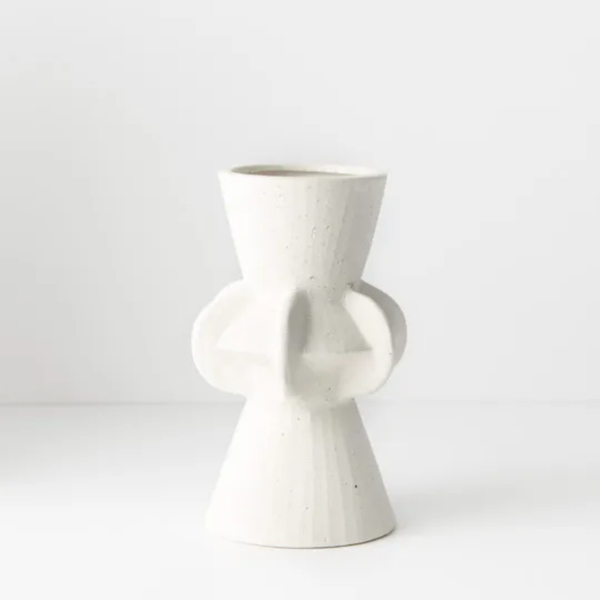 Oculla Vase 22cm / White