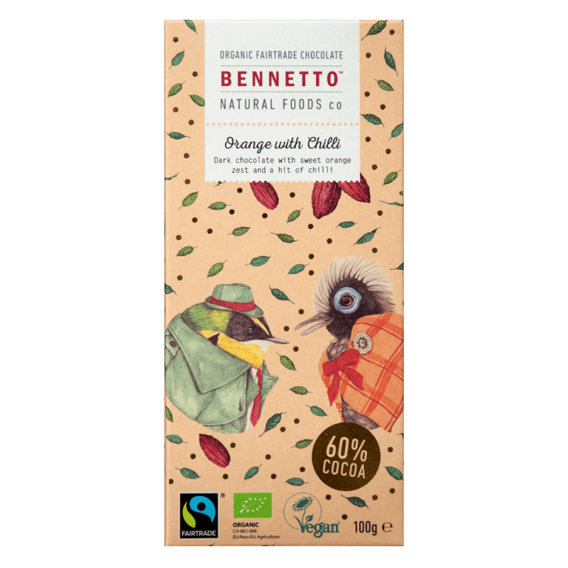 Bennetto Dark Chocolate / Orange w Chilli