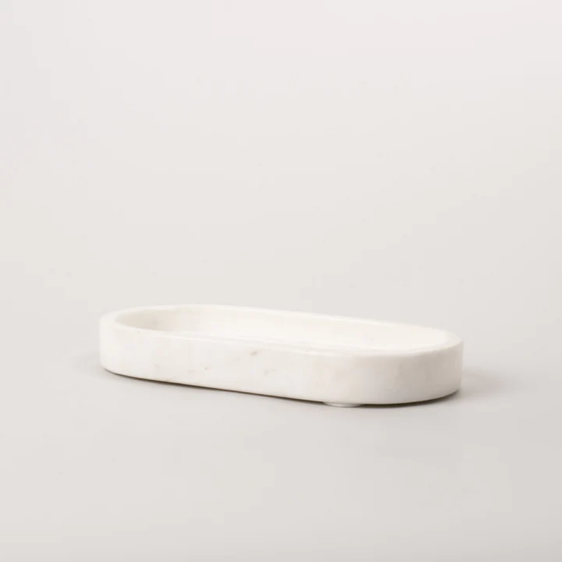 Oval Tray / White