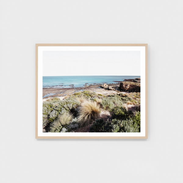 Peninsula Horizon Print  / 103 x 88cm