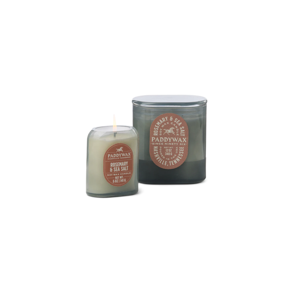 Vista Glass Candle Denim 5oz / Rosemary + Sea Salt