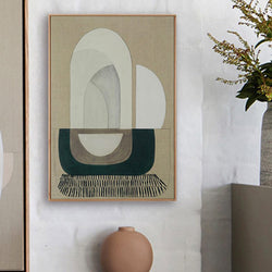 Silver Arch - Oak Framed Giclee Print